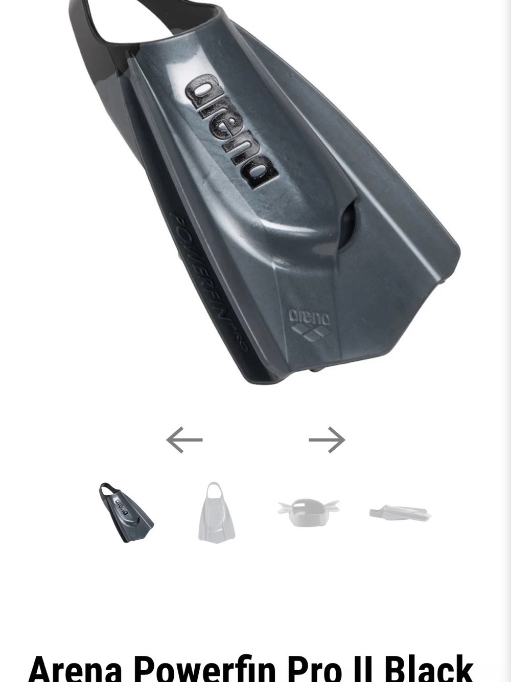 Arena Fins EU 42-43 US 9.5-10.5